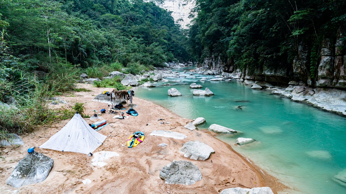 La Venta River. Chiapas, Mexico, photo by Nathan Shoutis.